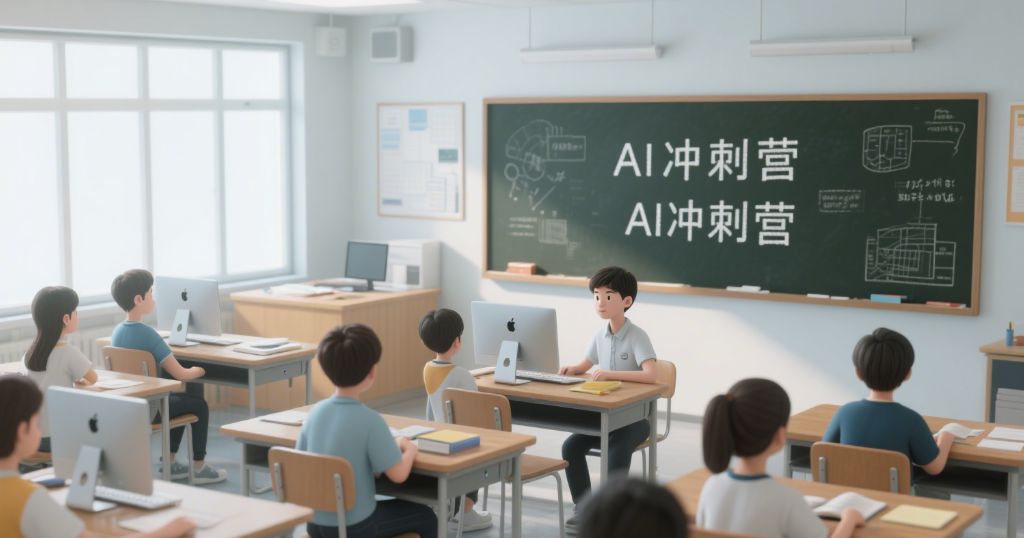 AI 沖刺營” 定制專屬路徑，能否成為教育提分新神器？